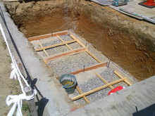 基礎工事の写真です。